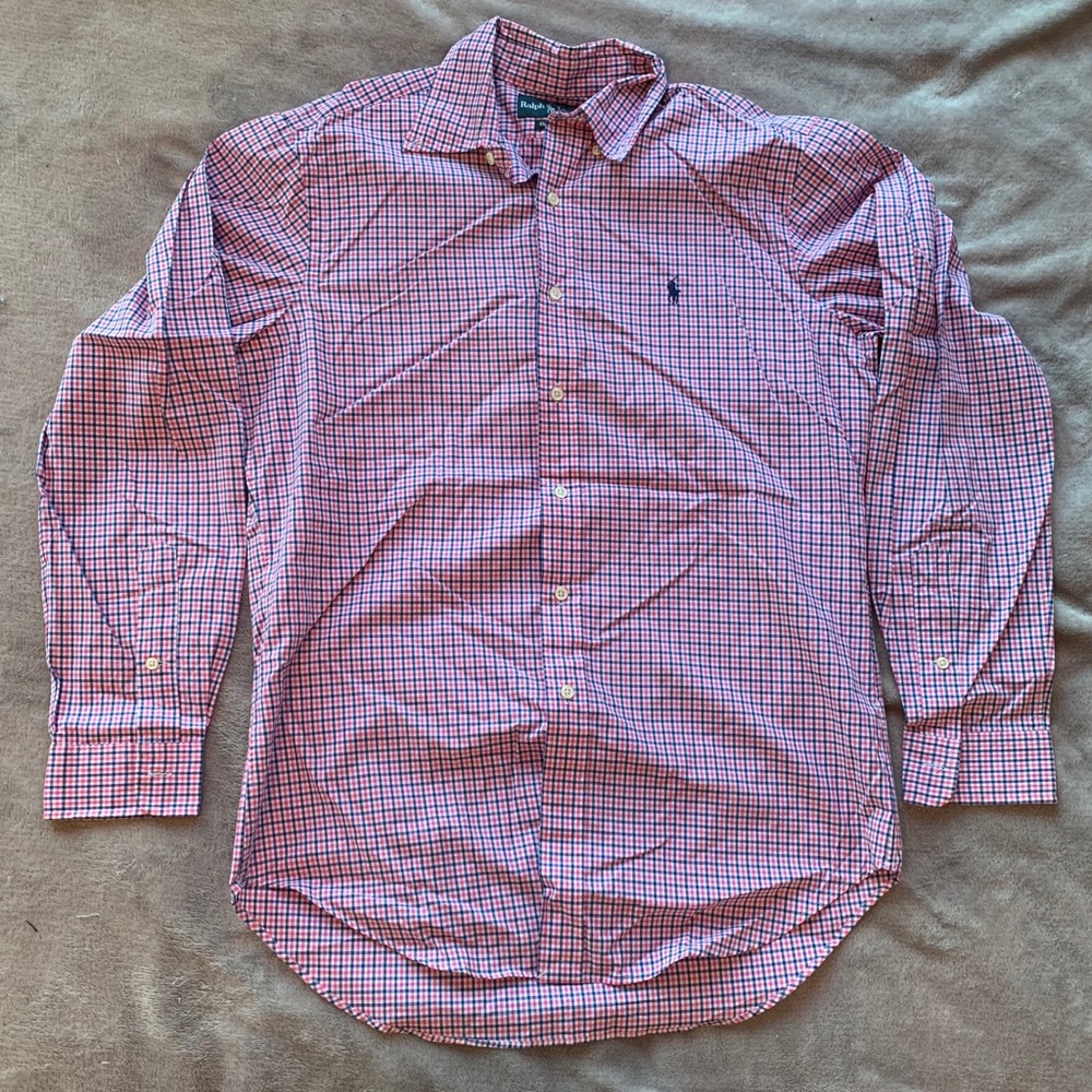 Polo Ralph Lauren checkered stripe button up
